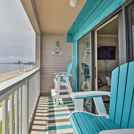 Updated Front Beach Condo With Resort Amenities! Corpus Christi Buitenkant foto