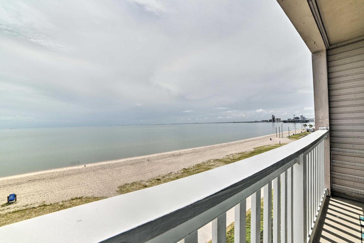 Updated Front Beach Condo With Resort Amenities! Corpus Christi Buitenkant foto