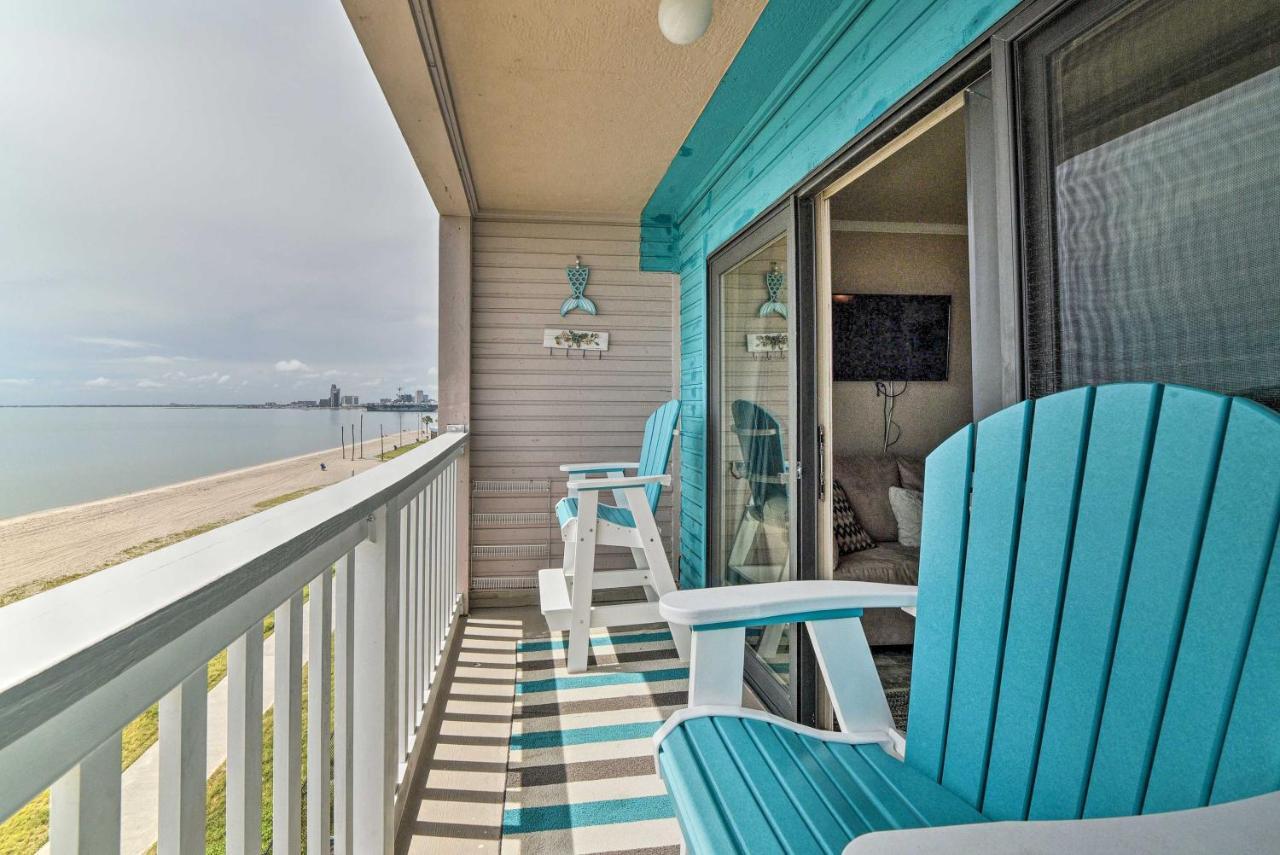 Updated Front Beach Condo With Resort Amenities! Corpus Christi Buitenkant foto