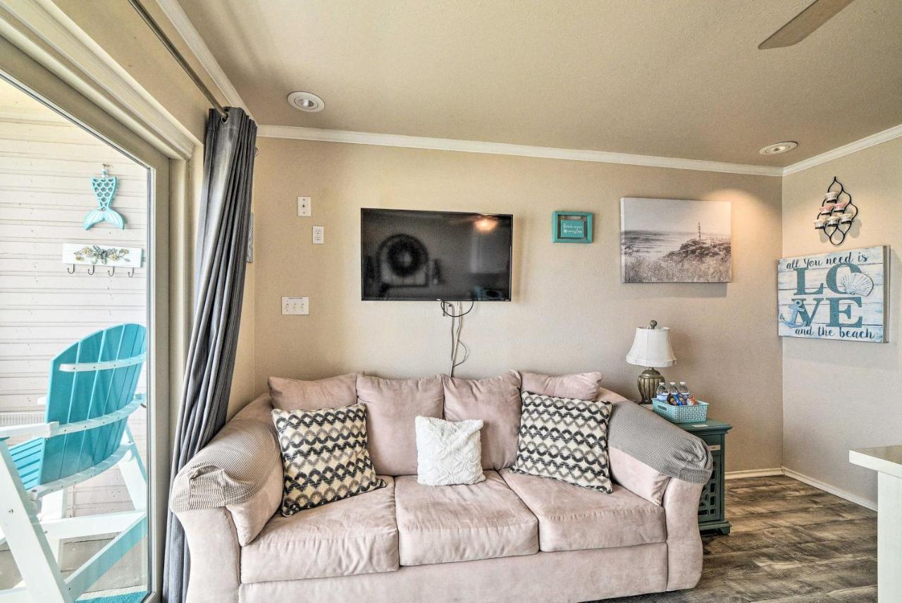 Updated Front Beach Condo With Resort Amenities! Corpus Christi Buitenkant foto